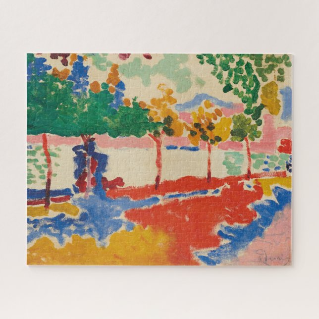 Quebra-cabeça Márgenes do Rio | Andre Derain | (Horizontal)