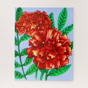 Quebra-cabeça Marigolds africanos