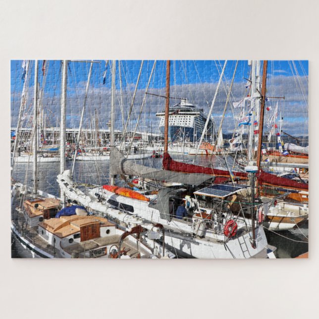 Quebra-cabeça Marina, Hobart, Tasmânia, Austrália (Horizontal)