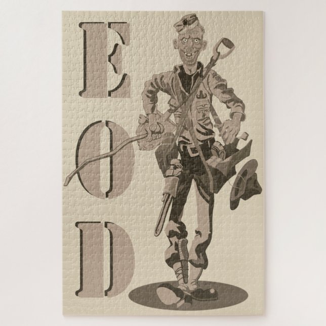 Quebra-cabeça Marine EOD (Vertical)