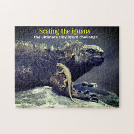Quebra-cabeça Marine Iguana e Lava Lizard