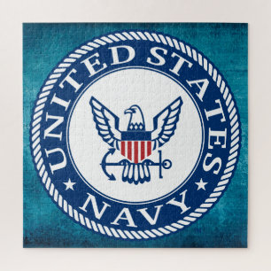 Quebra-cabeça Marinho dos EUA Marinho Alt Emblem