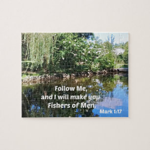 Quebra-cabeça Mark 1:17 Siga-me e farei de vocês pescadores