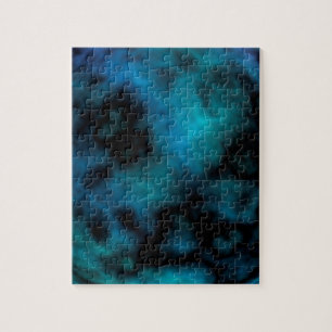 Quebra-cabeça Mármaco Azul Faux