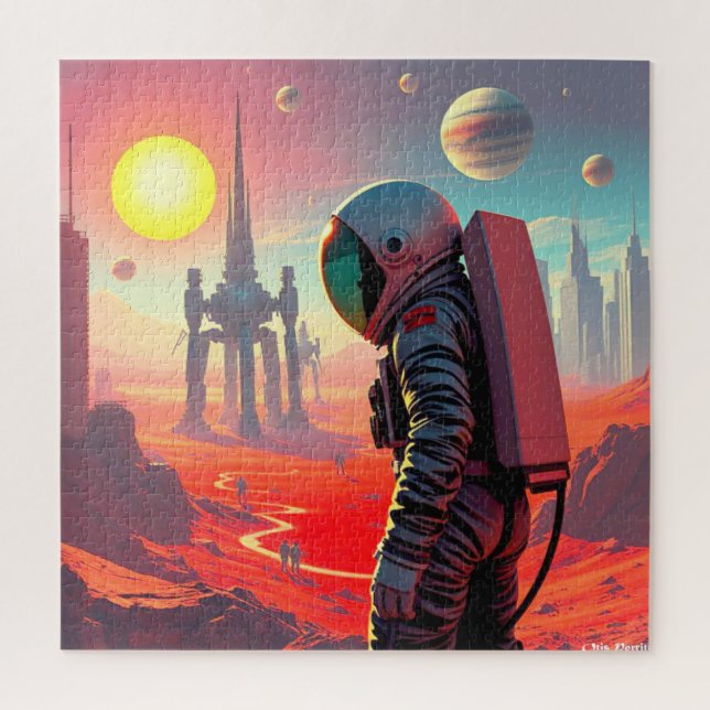 QUEBRA-CABEÇA MARS CONQUEST 10 (Vertical)