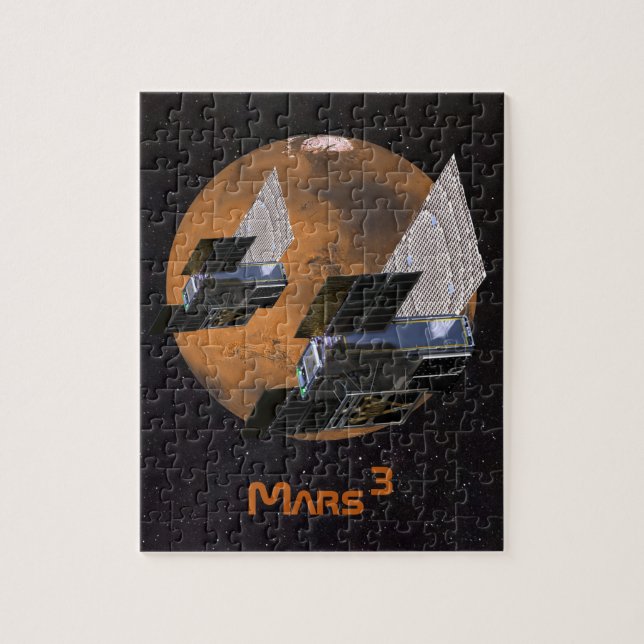 Quebra-cabeça Mars Cubo por MarCO CubeSats (Vertical)