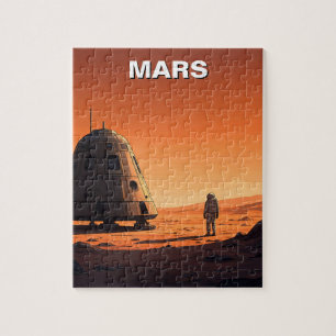 Quebra-cabeça Mars Viagem