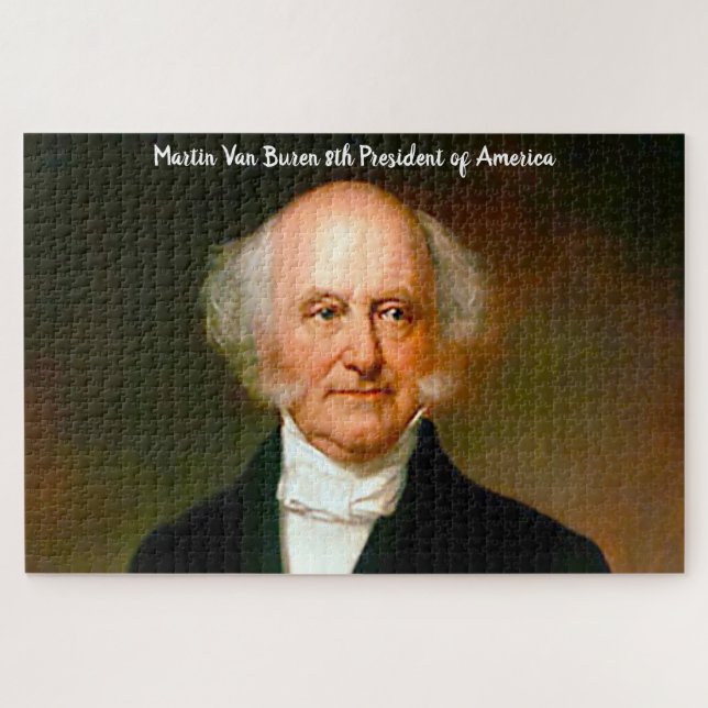 Quebra-cabeça Martin Van Buren 8º Presidente da América. (Horizontal)