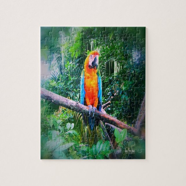 Quebra-cabeça Martinique Macaw (Vertical)