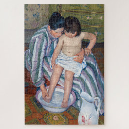 Quebra-cabeça Mary Cassatt - O Banho da Criança / O Banho