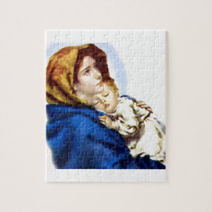 Quebra-cabeça Mary e Jesus