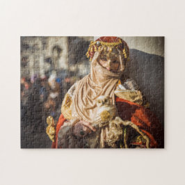 Quebra-cabeça Máscara de carnaval do Oriente Médio em Veneza