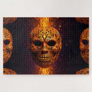 Quebra-cabeça Máscaras de Cabeça de Bomba