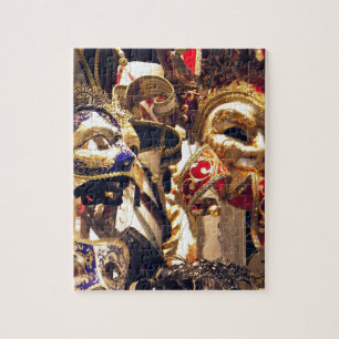 Quebra-cabeça Máscaras do carnaval de Veneza