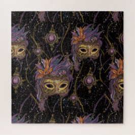QUEBRA-CABEÇA MASQUERADE VENEZA  ARTE     