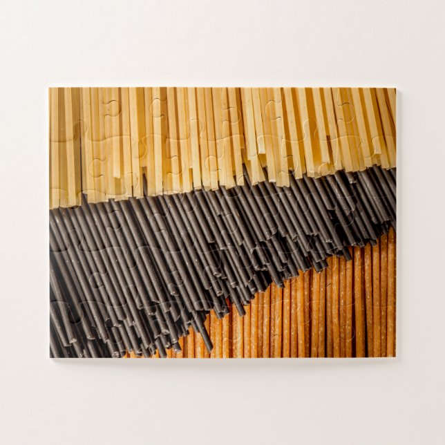 Quebra-cabeça Massas de espaguete (Horizontal)