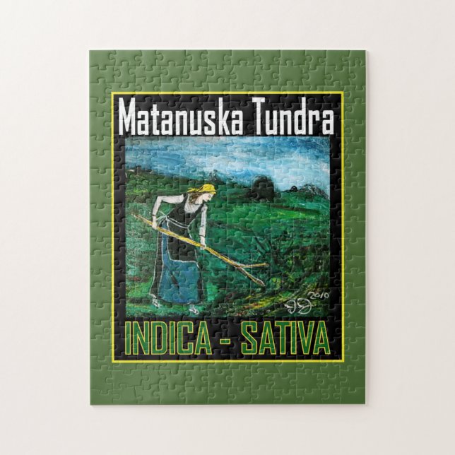 QUEBRA-CABEÇA MATANUSKA TUNDRA INDICA SATIVA (Vertical)