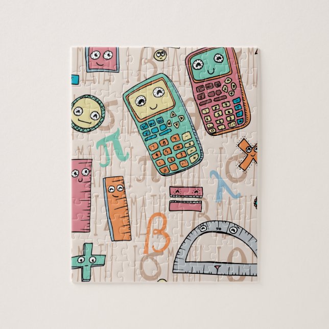 Quebra-cabeça Matemática feliz (Vertical)