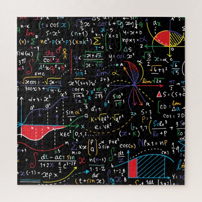 Quebra-cabeça Mathematik Geometrie Puzzle (Vertical)