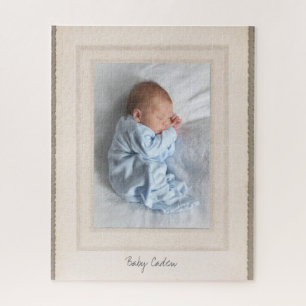 Quebra-cabeça Matriz Vintage 1940s com inserção personalizável d