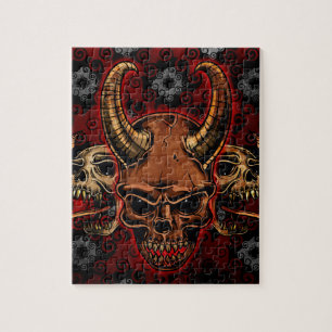 Quebra-cabeça Mau Skulls