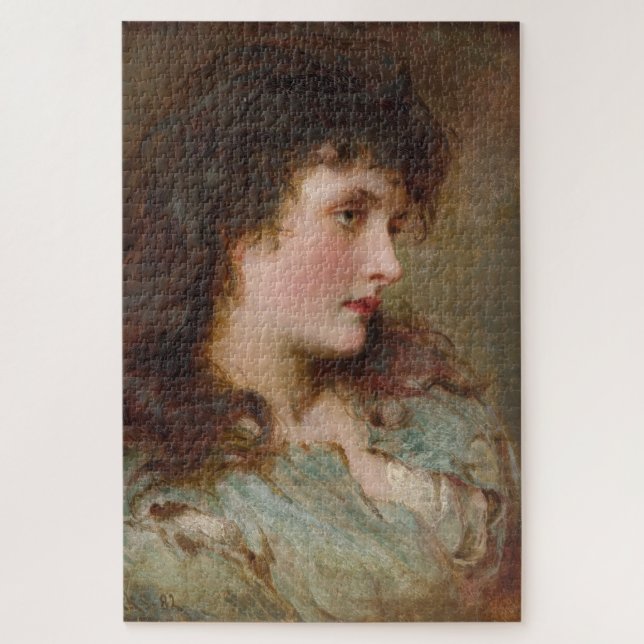 Quebra-cabeça Maud (Retrato Feminino Elegante) (Vertical)