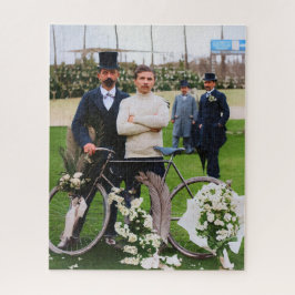 Quebra-cabeça Maurice Garin Vencedor Paris-Roubaix 1898 Cor Redu