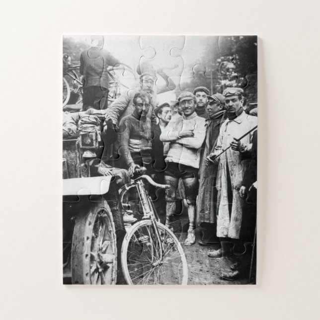 Quebra-cabeça Maurice Garin Winner First 1903 Tour de França (Vertical)