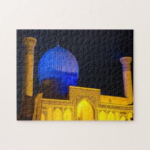Quebra-cabeça Mausoléu de Amir Timur - Samarkand, Uzbequistão