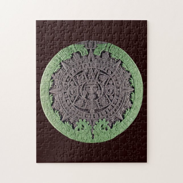 Quebra-cabeça Maya Calendar - Mayan Style (Vertical)