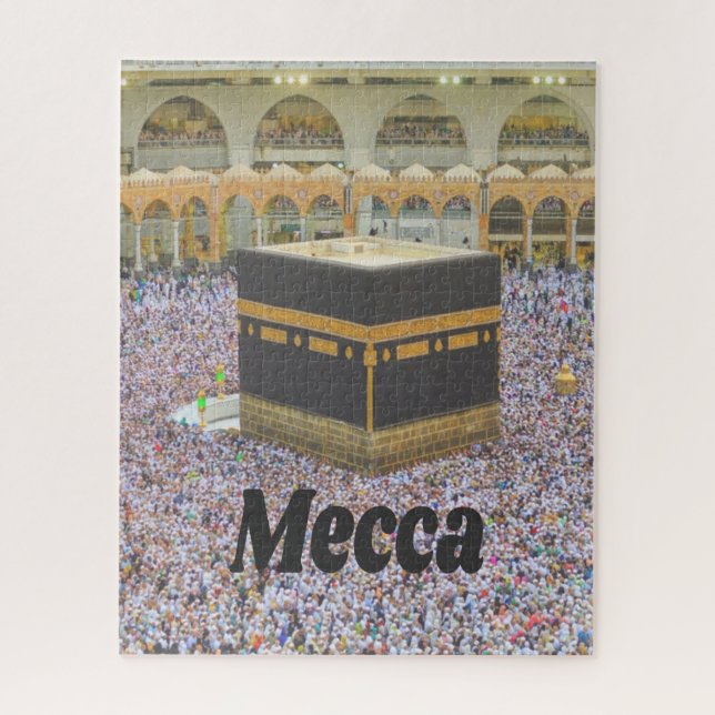 Quebra-cabeça Meca Arábia Saudita A cidade mais sagrada do Islã, (Vertical)