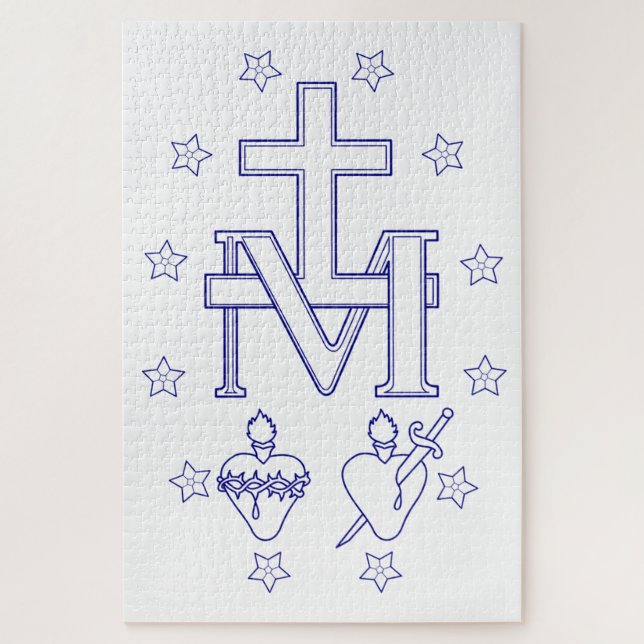 Quebra-cabeça Medalha de Nossa Senhora das Graves (Vertical)