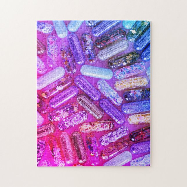 Quebra-cabeça Medicamentação do brilho da enfermeira (Vertical)