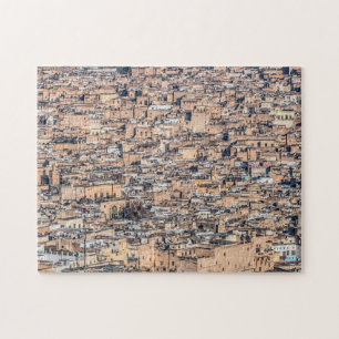 Quebra-cabeça Medina Velha, Fez Marrocos
