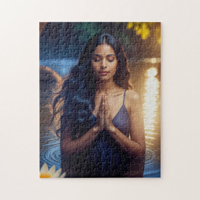 QUEBRA-CABEÇA MEDITAÇÃO - YOGA - BEM-ESTAR - CARPE DIEM (Vertical)