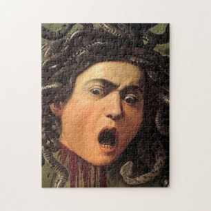 Quebra-cabeça Medusa Cabeça Por Caravaggio