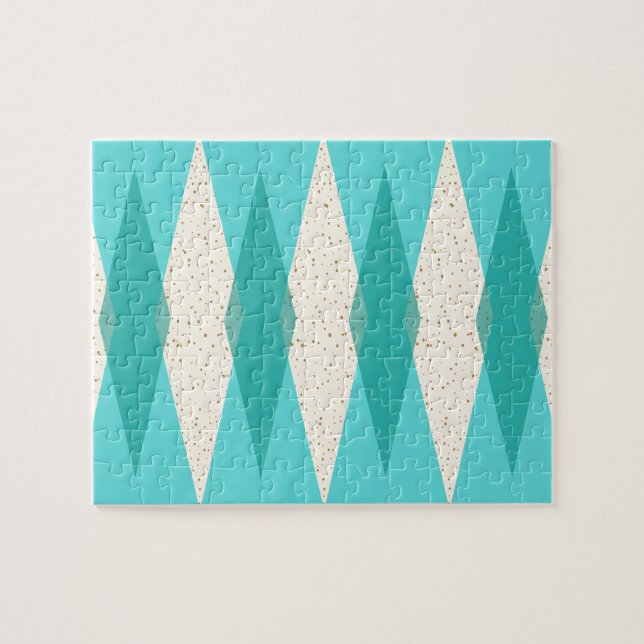 Quebra-cabeça Meio século moderno Argyle (Horizontal)