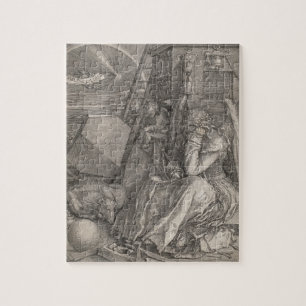Quebra-cabeça Melancholia I, Engrenagem por Albrecht Durer