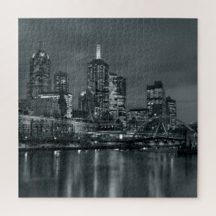 Quebra-cabeça Melbourne à noite
