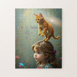 Quebra-cabeça Melhor com um gato