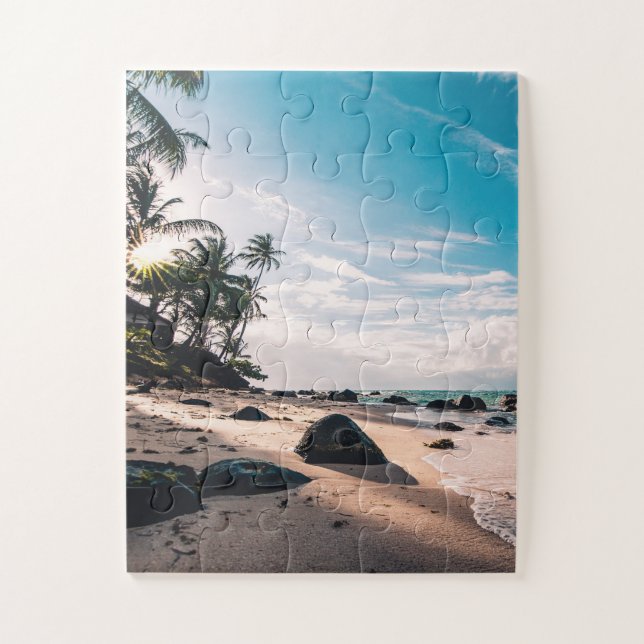 Quebra-cabeça Melhor Dia na Praia de Sempre (Vertical)