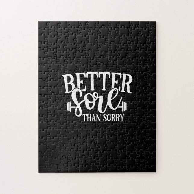 Quebra-cabeça melhor dor do que pena (Vertical)