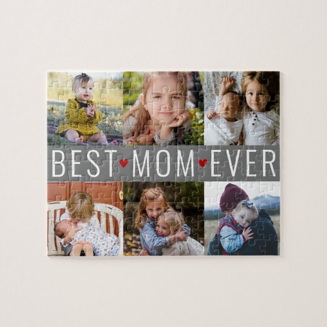Quebra-cabeça Melhor Mãe do Mundo (Horizontal)