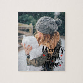 Quebra-cabeça Melhor Mãe do Mundo | Foto Personalizada