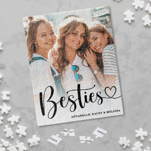 Quebra-cabeça Melhores Amigas Foto Elegante de BFF