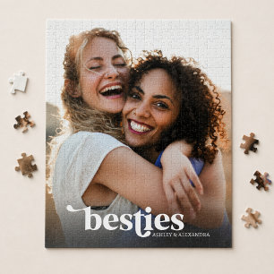 Quebra-cabeça Melhores Amigas Foto Personalizada