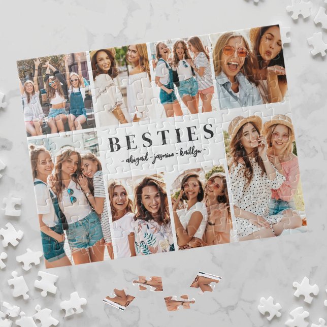 Quebra-cabeça Melhores Amigos BFF Foto (Best Friends BFF Photo Jigsaw Puzzle )