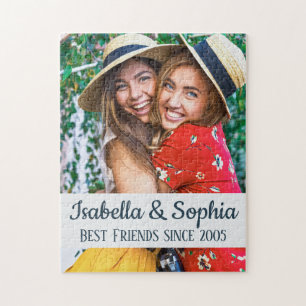 Quebra-cabeça Melhores amigos do BFF trazem fotos personalizadas