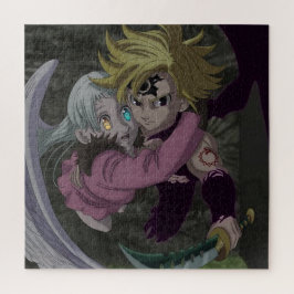 Quebra-cabeça Meliodas e Elizabeth