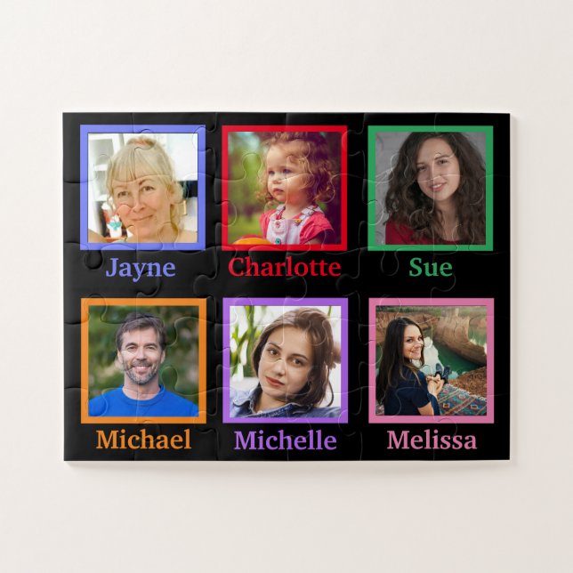 Quebra-cabeça Memória Fotográfica Familiar Demência 30 Peça (Horizontal)